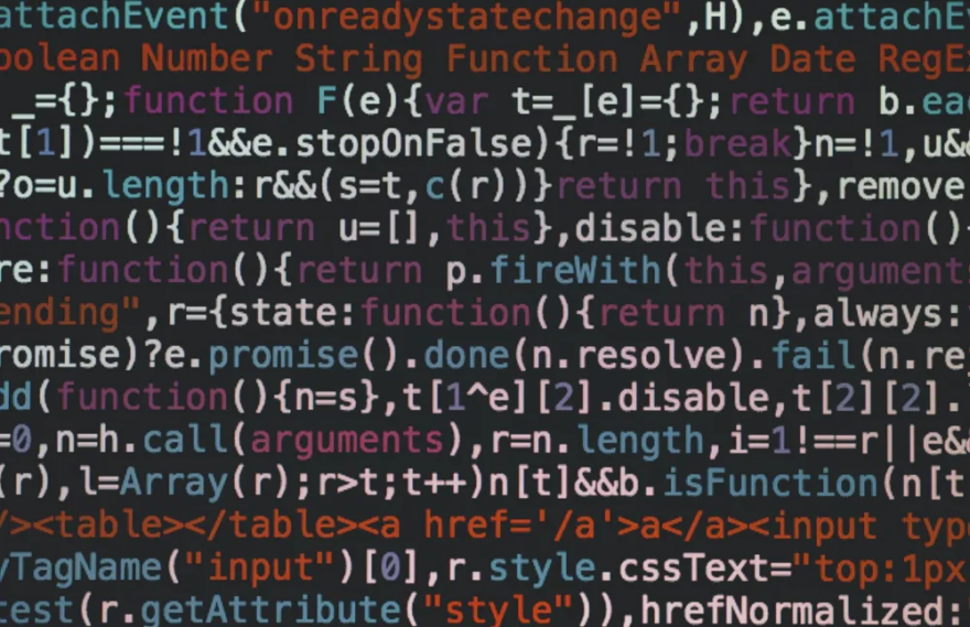 Image of computer code (public domain)